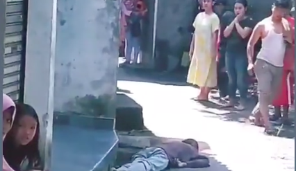 Pria Lansia Ditemukan Tergeletak Meninggal Disebuah Gang di Cianjur