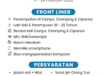 Pribadi Cell Buka Lowongan Pekerjaan Untuk Penempatan Ciranjang, Cianjur dan Cipanas