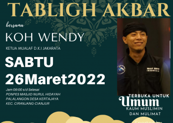 Tabligh Akbar, Komunitas Peduli Mualaf Ciranjang Cianjur