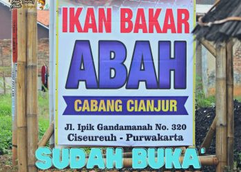 Menu Ikan Bakar Abah Cianjur Outlet Purwakarta