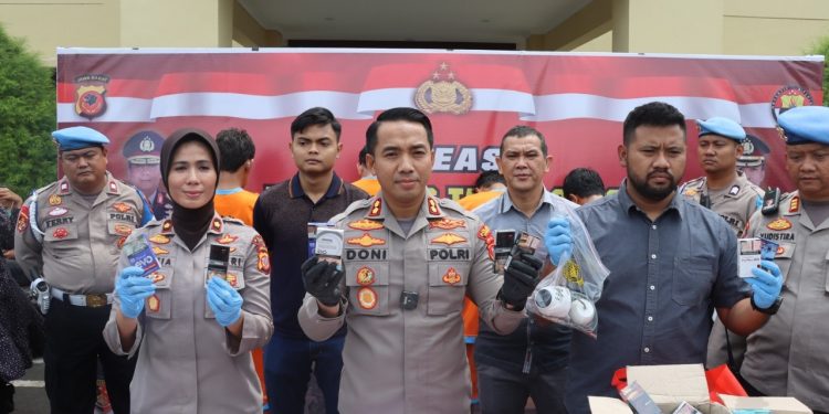 5 Pencuri Spesialis Minimarket Diringkus Jajaran Polres Cianjur