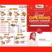 Grand Opening Nasi Kulit Gokskin ke 54 di Cianjur, Promo Bayar Cuma Rp 1,- Saja