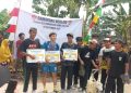 Meriah ! Warga Rawapaku Ciranjang Gelar Lomba Lari Memperingati Jalan Beton Setelah 15 Tahun Rusak Berat