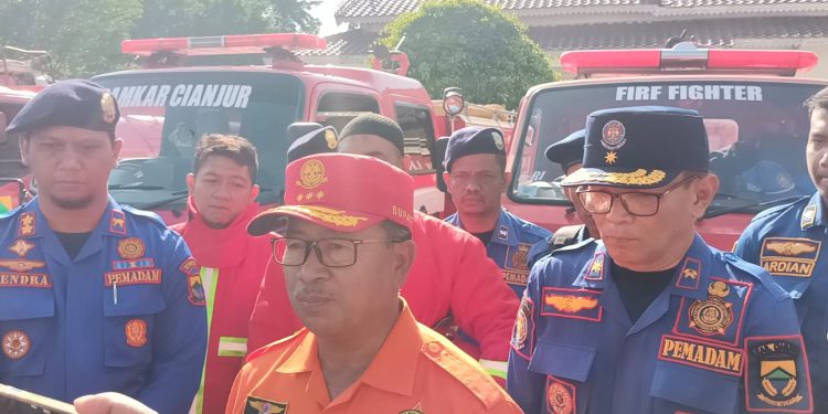 Bupati Cianjur Tinjau Kemungkinan Mentransformasi Damkar Menjadi Dinas Teknis