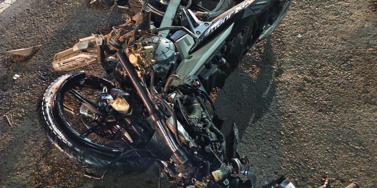 Tragedi Kecelakaan di Samolo Jalan Raya Bandung, Satu Pengendara Motor Meninggal Dunia
