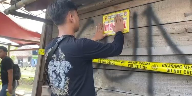 Polisi Segel Puluhan Kios dan Warung Jualan Obat-obatan Terlarang di Cianjur