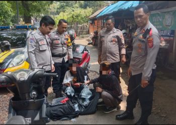 Jualan Miras di Warung Pinggir Jalan, Dua Pelaku Ditangkap Polsek Cugenang