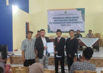 Ahmad Rusmana Resmi Menjabat Kawil Bojonggede Desa Muaracikadu, Raih Poin Tertinggi