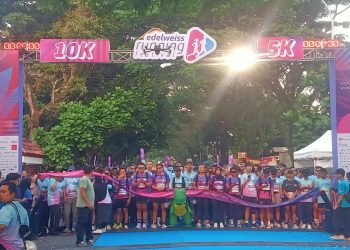 Edelweiss Running Festival 2025 Pecahkan Rekor, 1.500 Pelari Warnai Lomba Lari Nasional Perdana di Cianjur