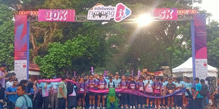 Edelweiss Running Festival 2025 Pecahkan Rekor, 1.500 Pelari Warnai Lomba Lari Nasional Perdana di Cianjur