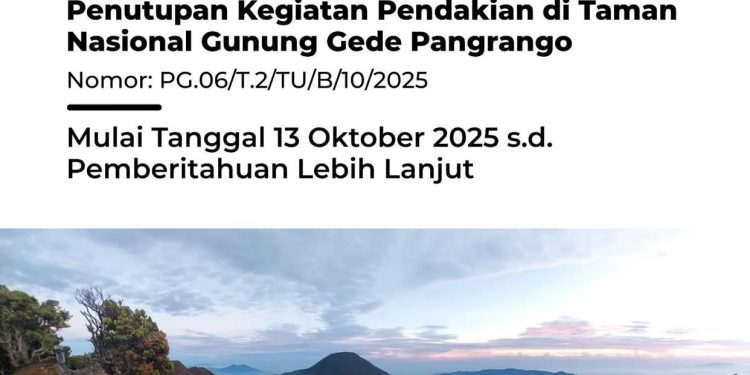 Sampah Pendaki Jadi Luka di Gunung Gede Pangrango, Pendakian Ditutup Sementara