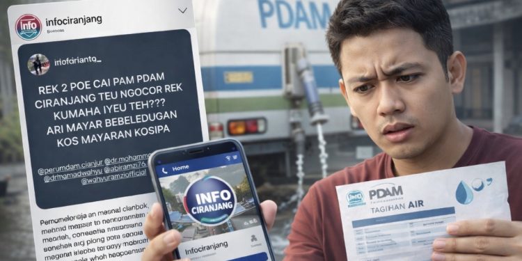 Keluhan Pelanggan Menguat di Medsos, Pelayanan PDAM Cianjur Diharapkan Lebih Optimal