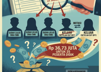 Diduga Ada Praktik Manipulasi Data Siswa di PKBM Karyamandiri Cibeber, Dana BOSP Dipertanyakan